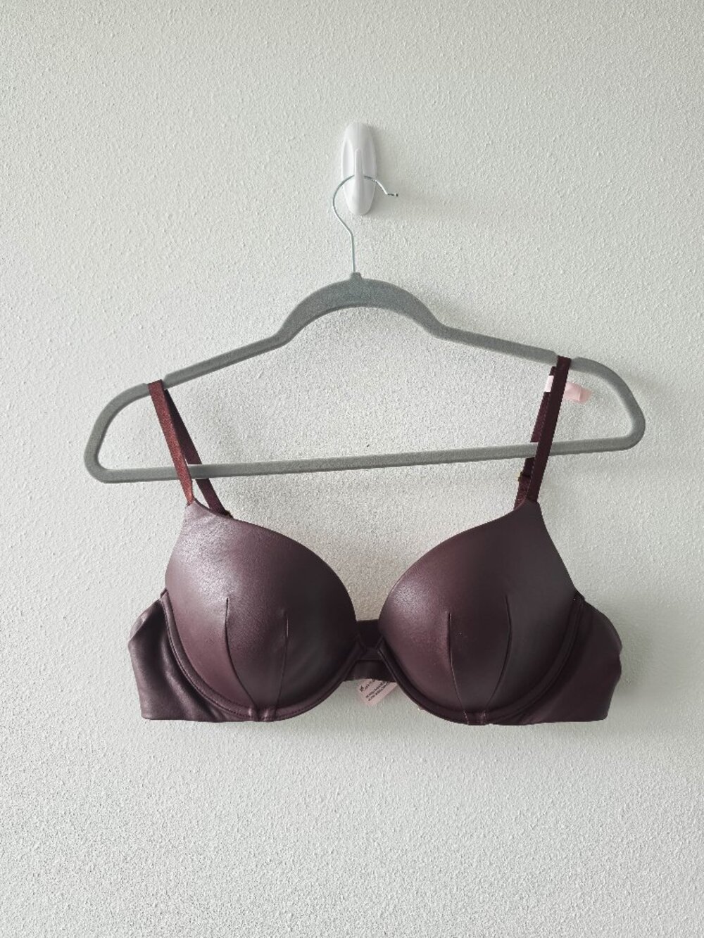 Victoria's Secret Very Sexy Faux Leather Push-Up Bra